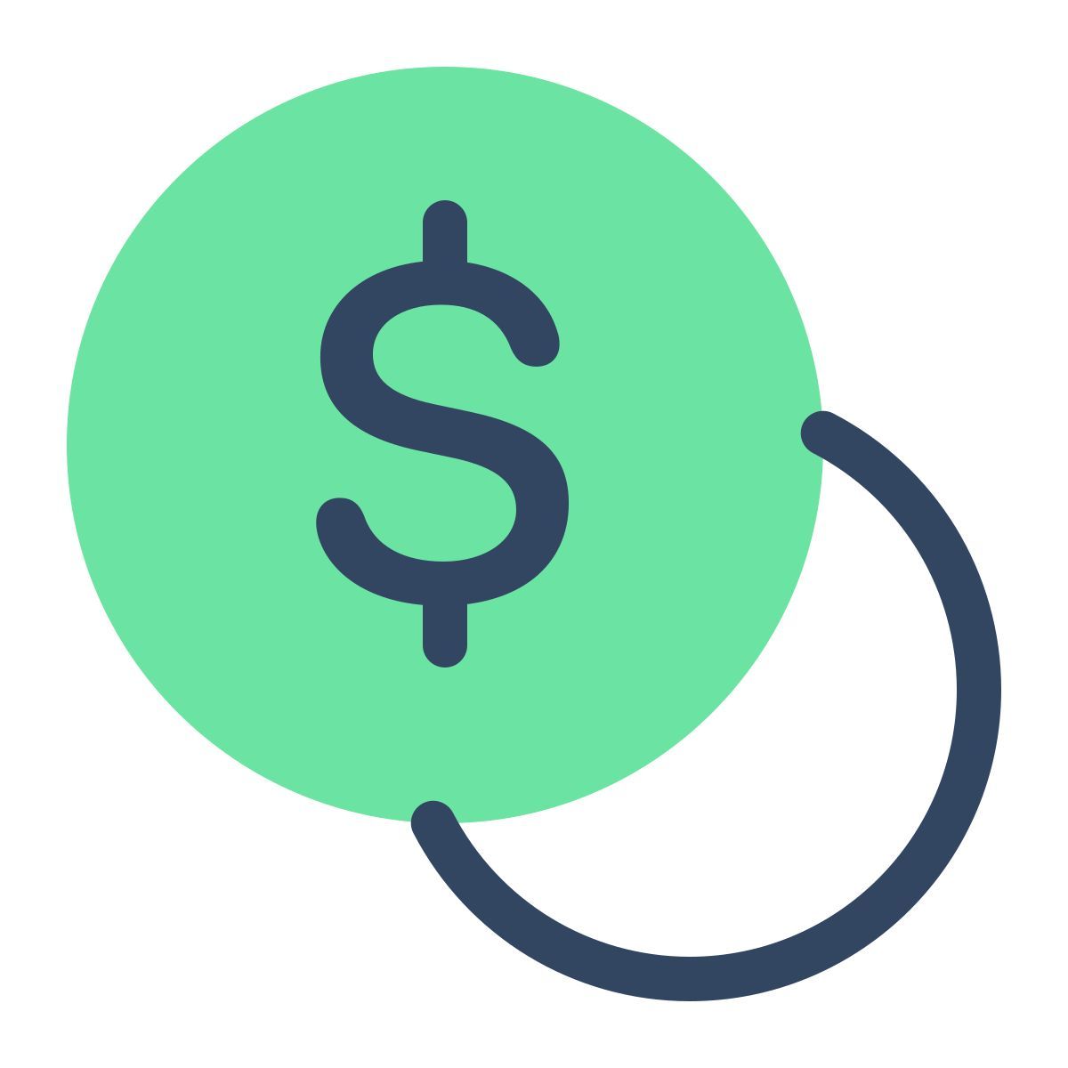 parakeet color style monedas icon