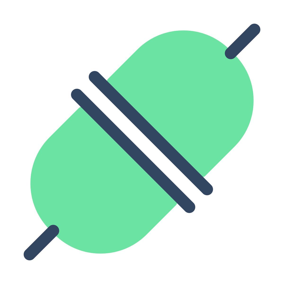 parakeet color style connected icon