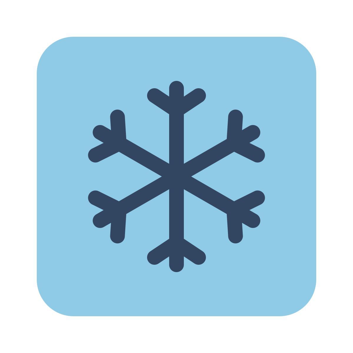 parakeet color style raffreddamento icon