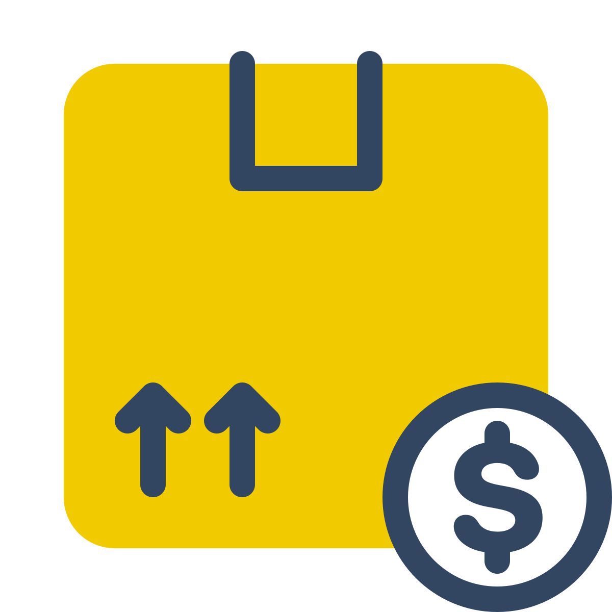 parakeet color style parcel cost icon