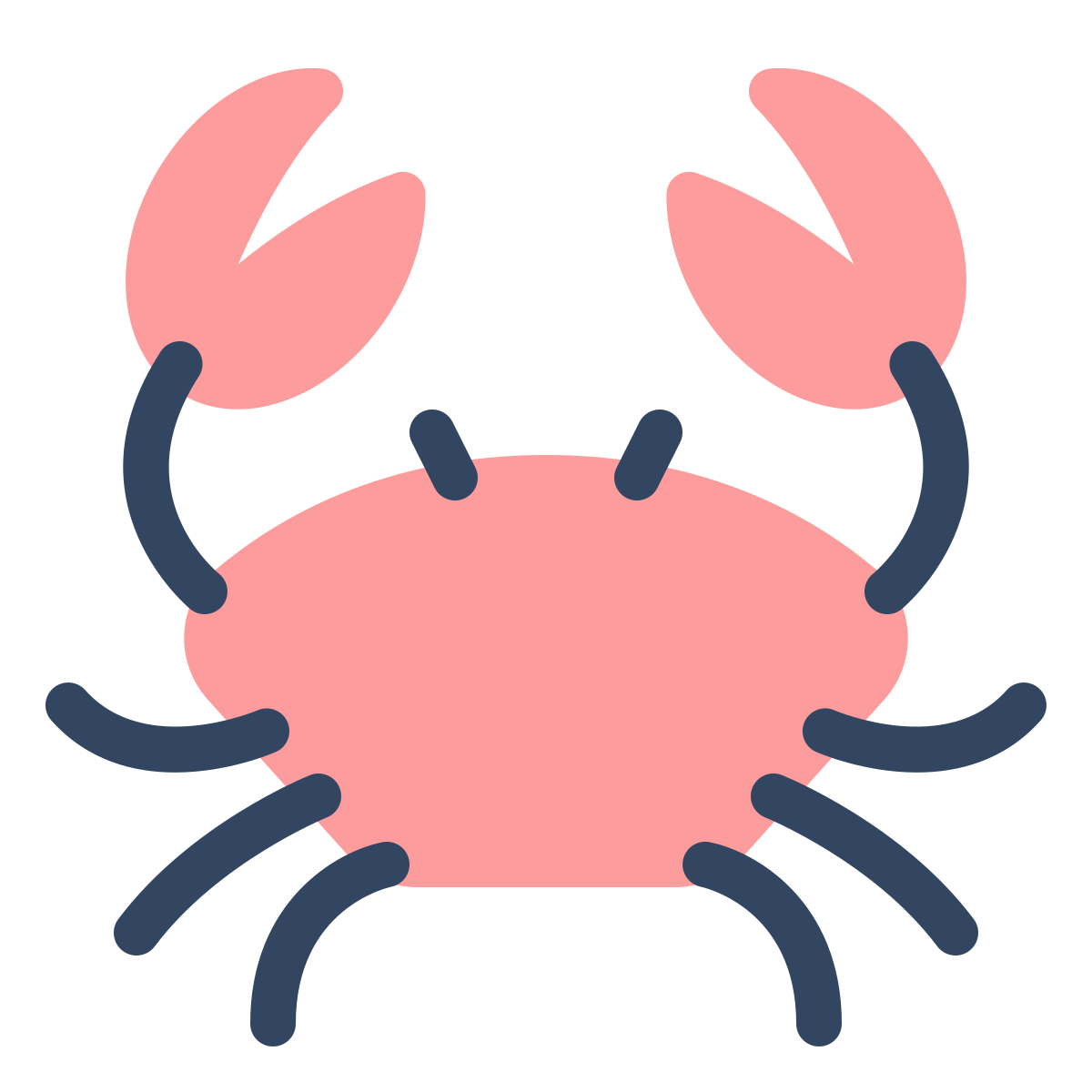 parakeet color style crab icon