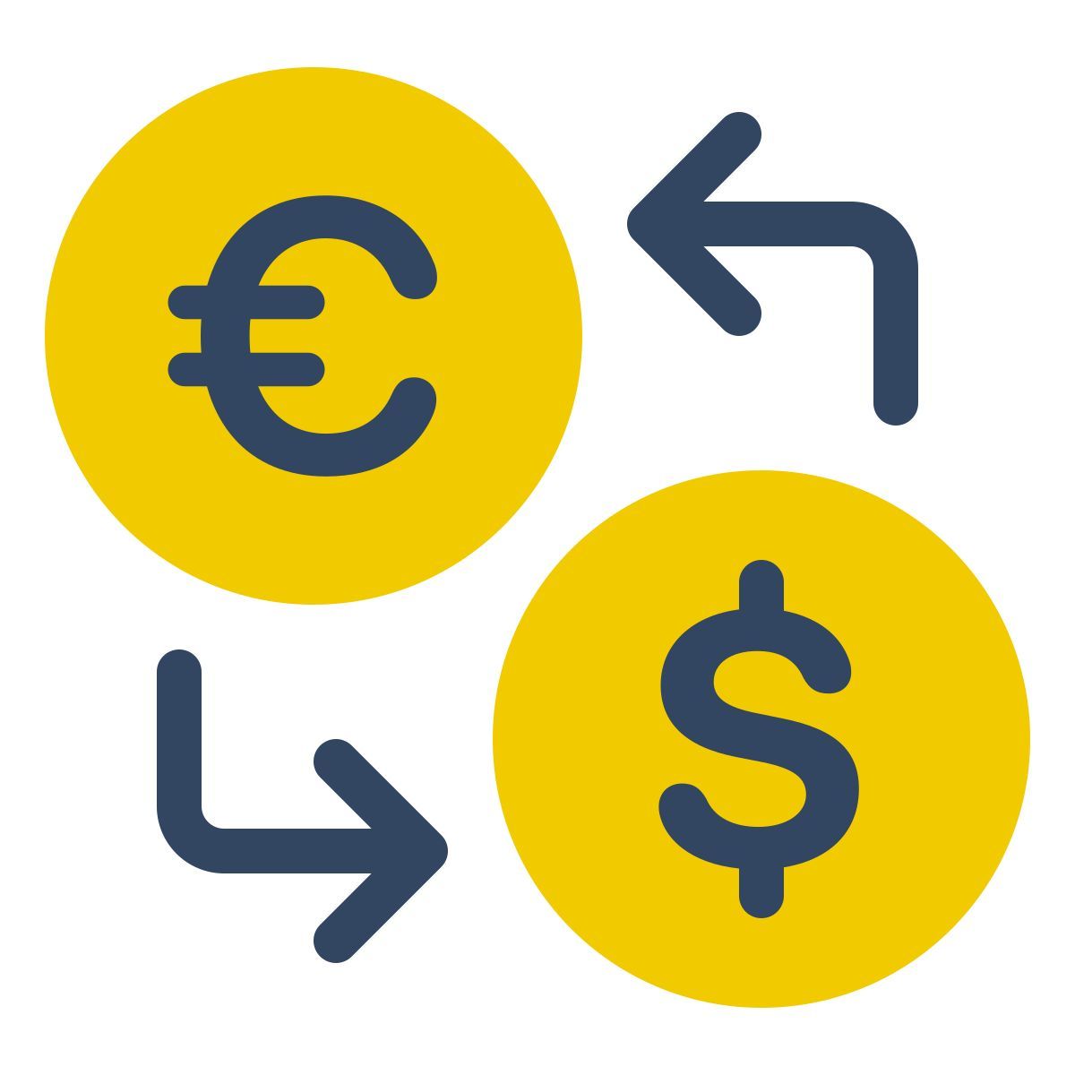 parakeet color style currency exchange icon