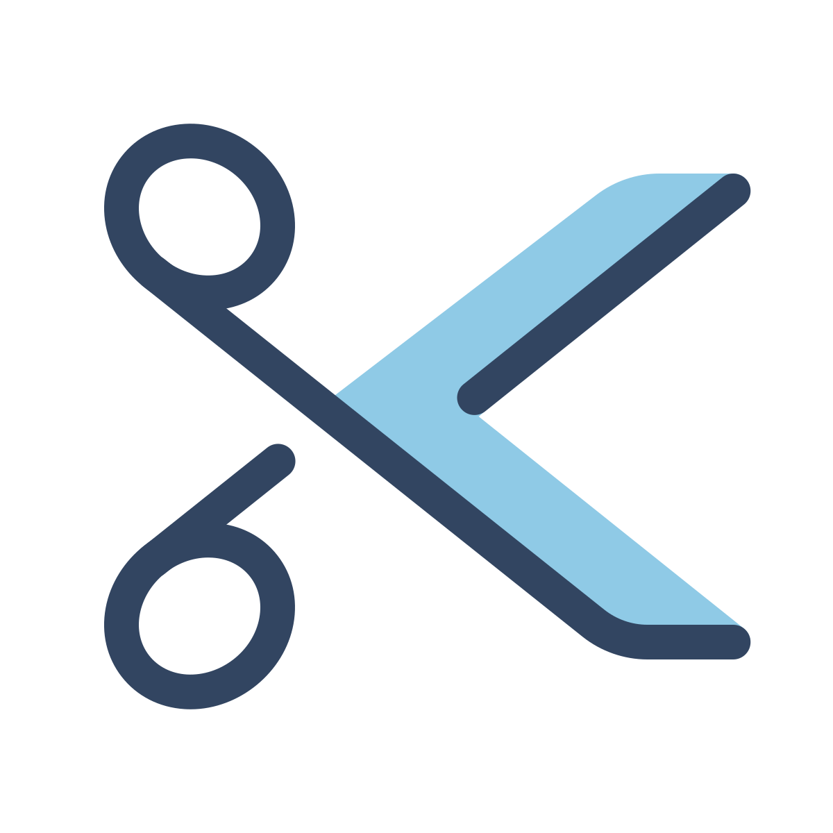 parakeet color style cut icon
