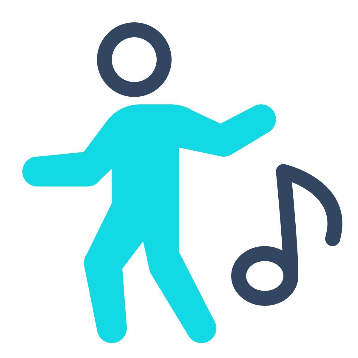 parakeet color style 댄스 icon