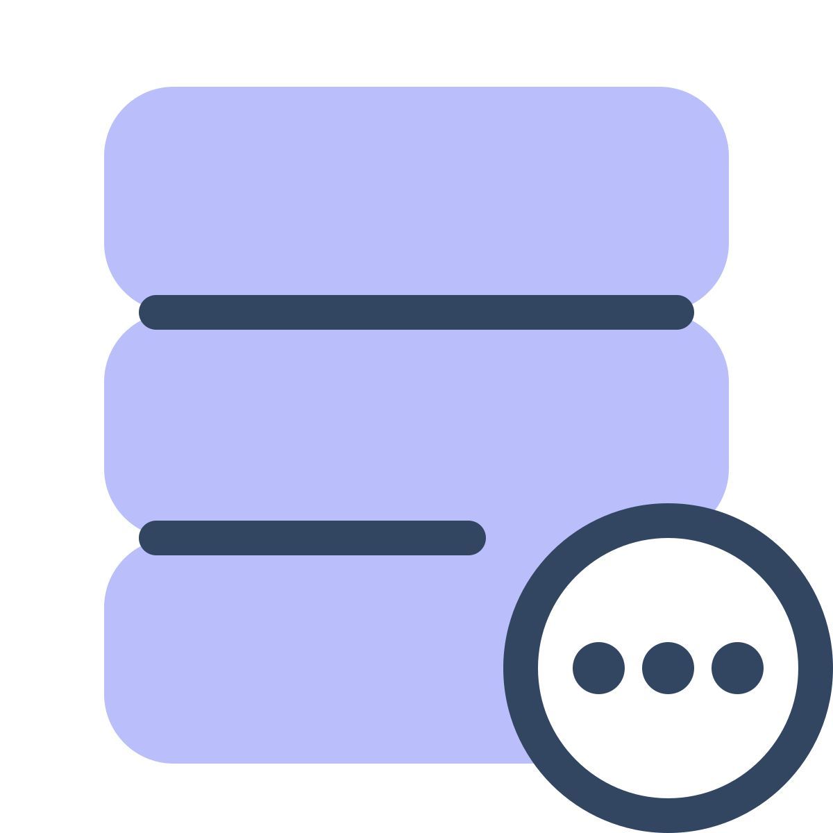 parakeet color style 데이터베이스 옵션 icon