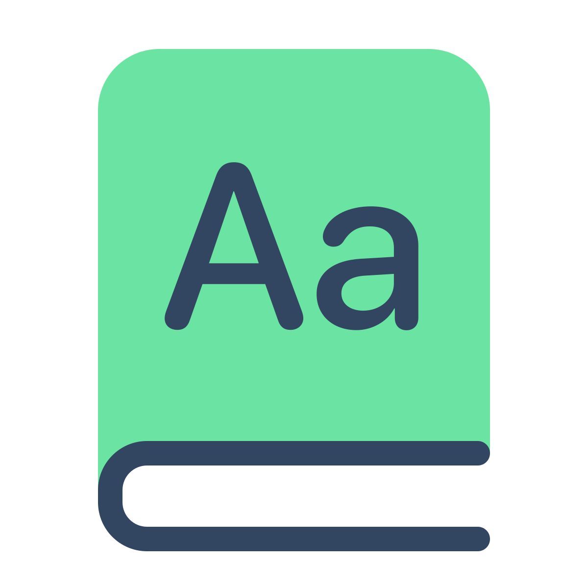 parakeet color style dizionario icon