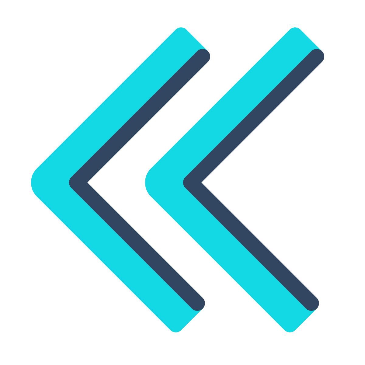 parakeet color style doppelt links icon