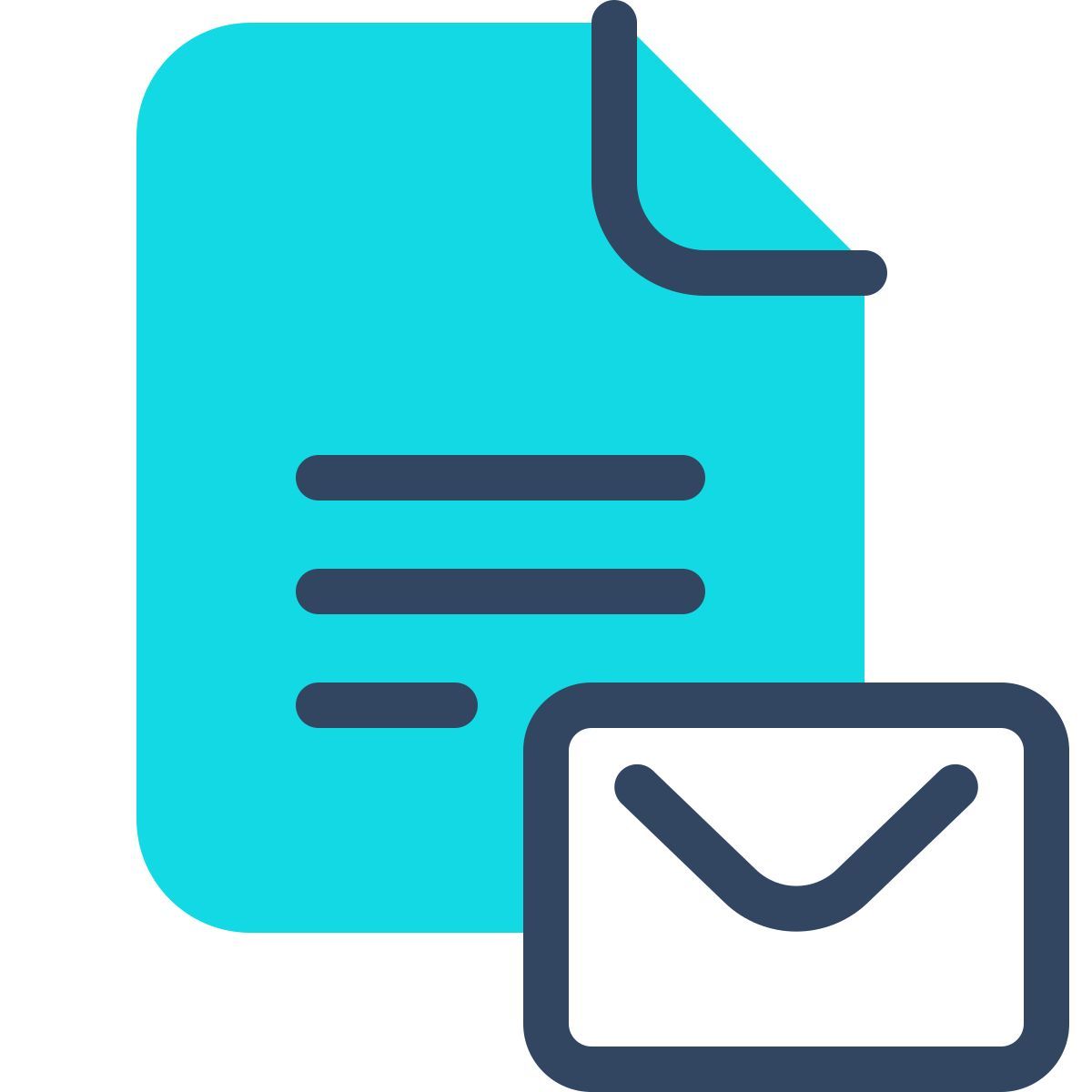 parakeet color style 电子邮件文档 icon