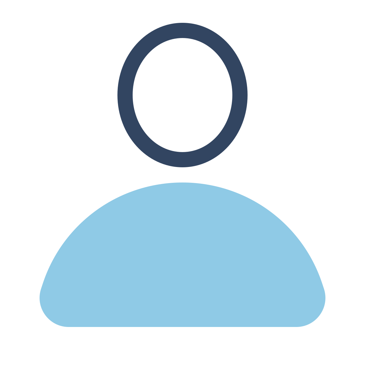 parakeet color style gender neutral user icon