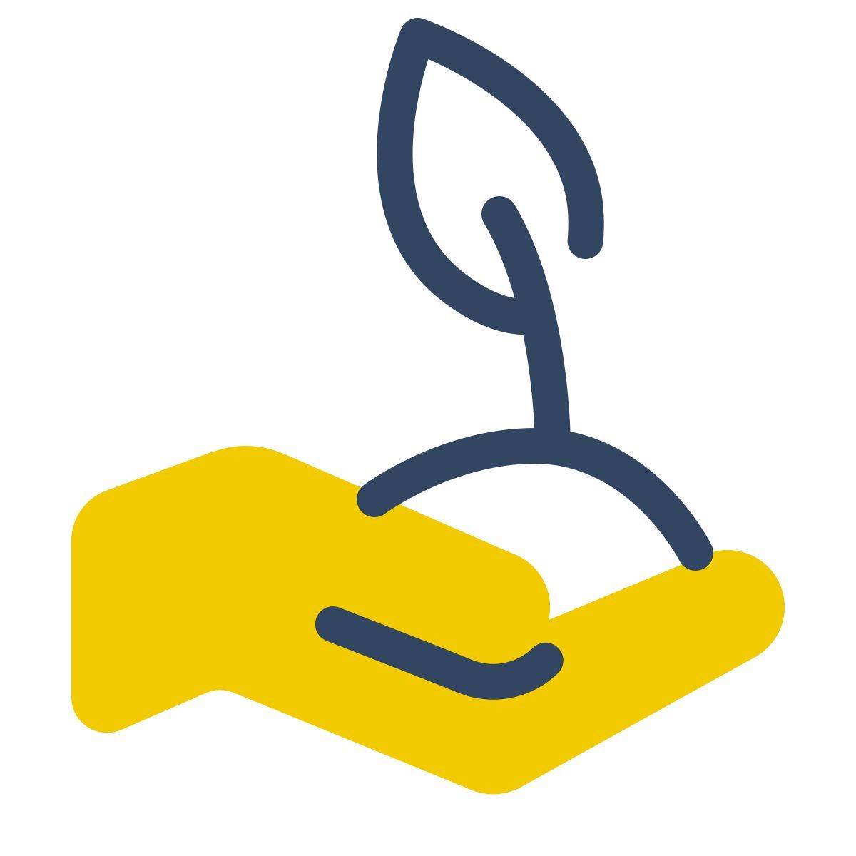 parakeet color style einpflanzen per hand icon