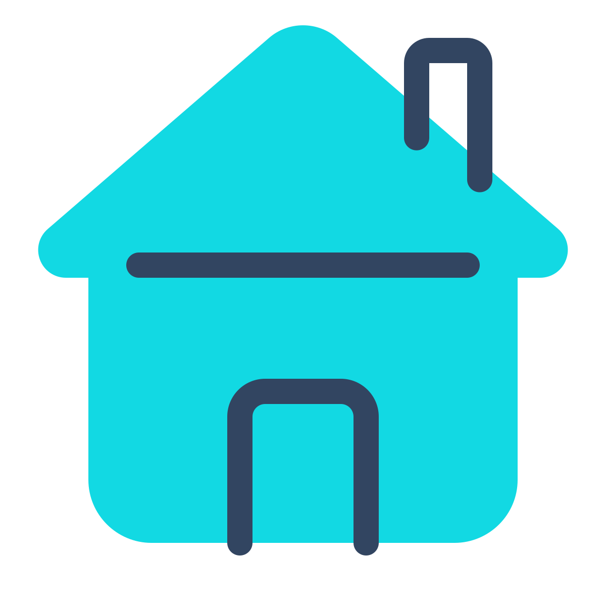 parakeet color style home icon
