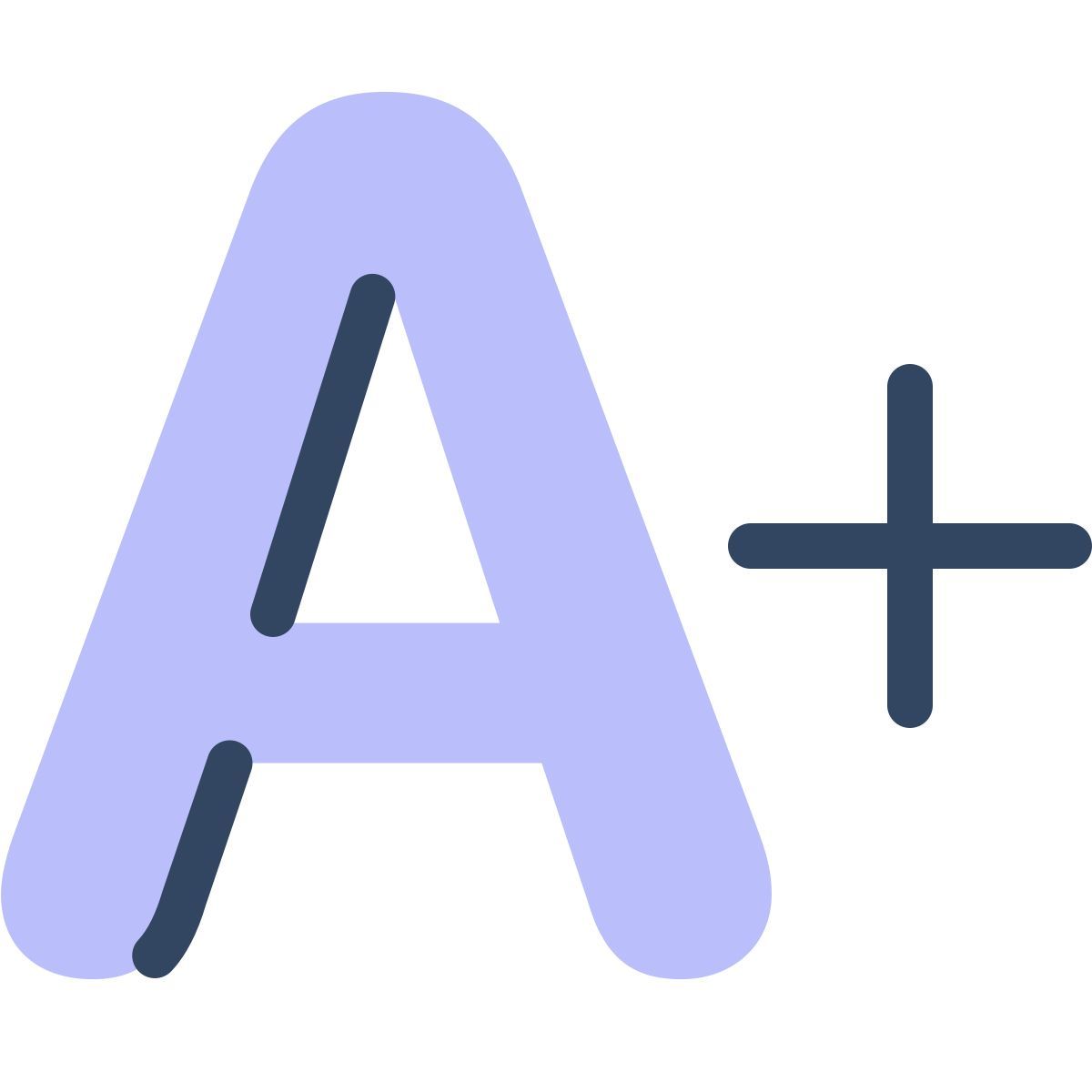 parakeet color style schrift vergrößern icon