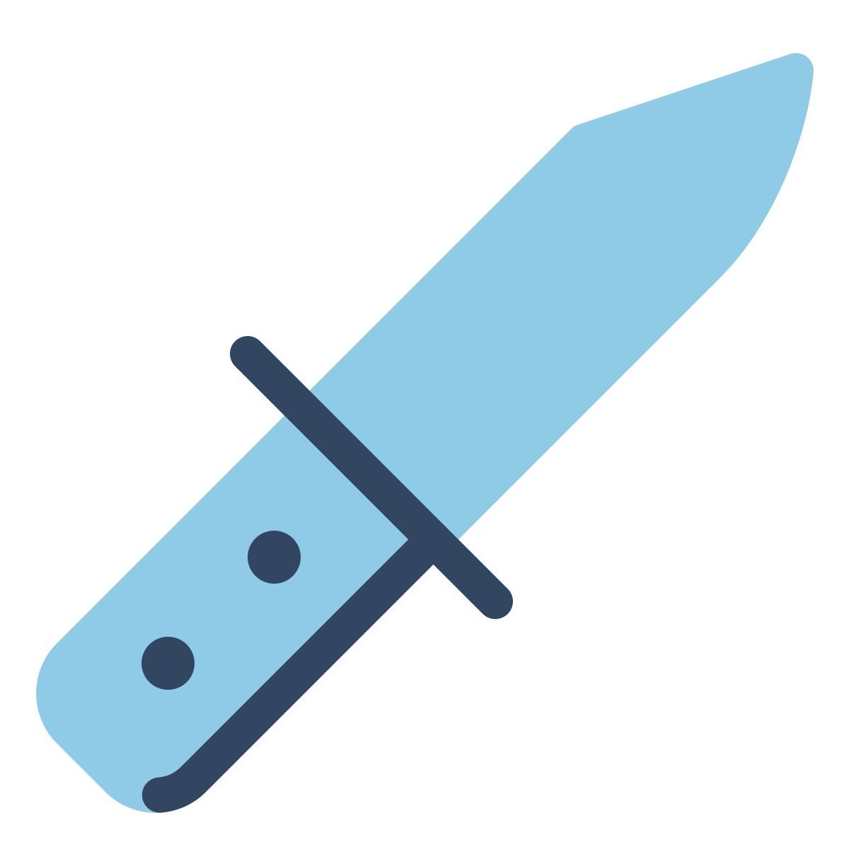 parakeet color style army knife icon