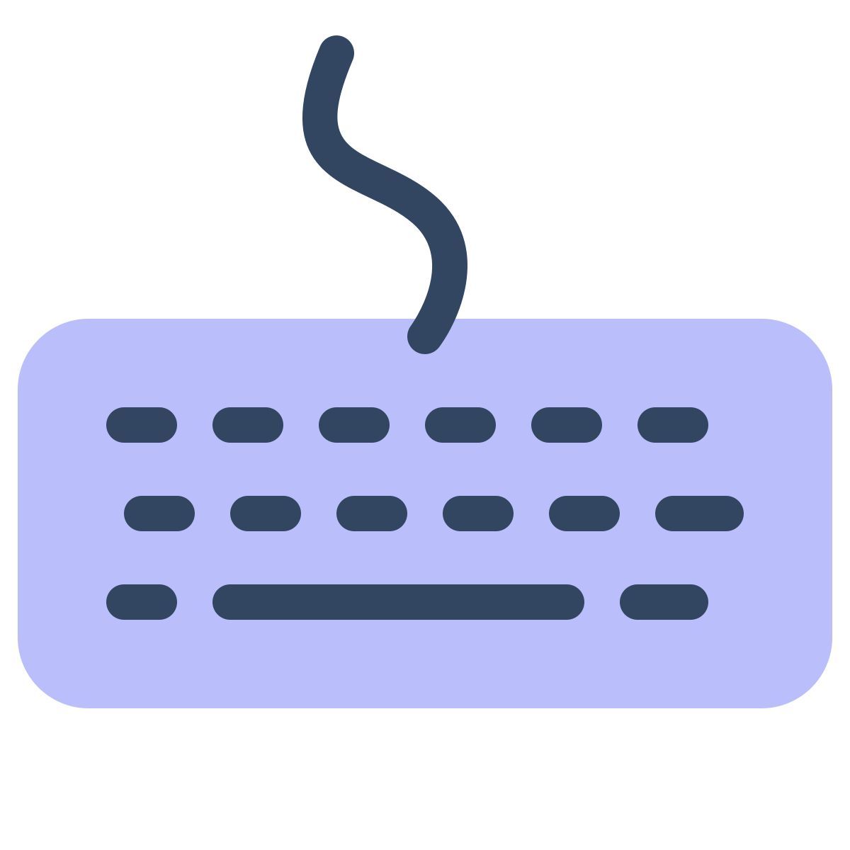 parakeet color style teclado icon