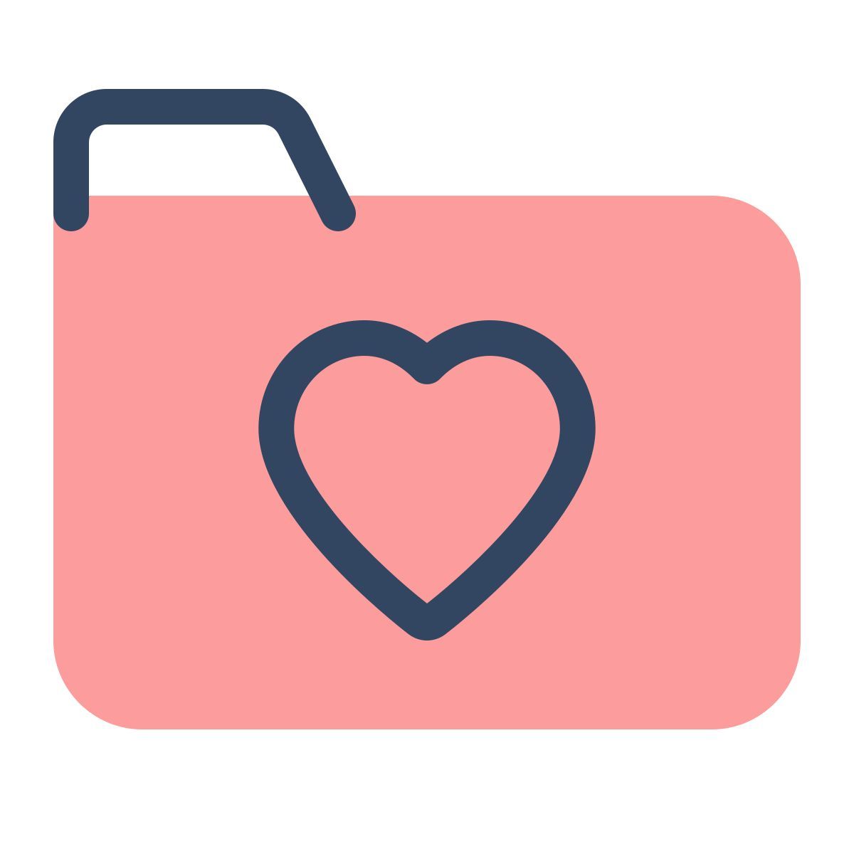 parakeet color style 즐겨 찾기 폴더 icon