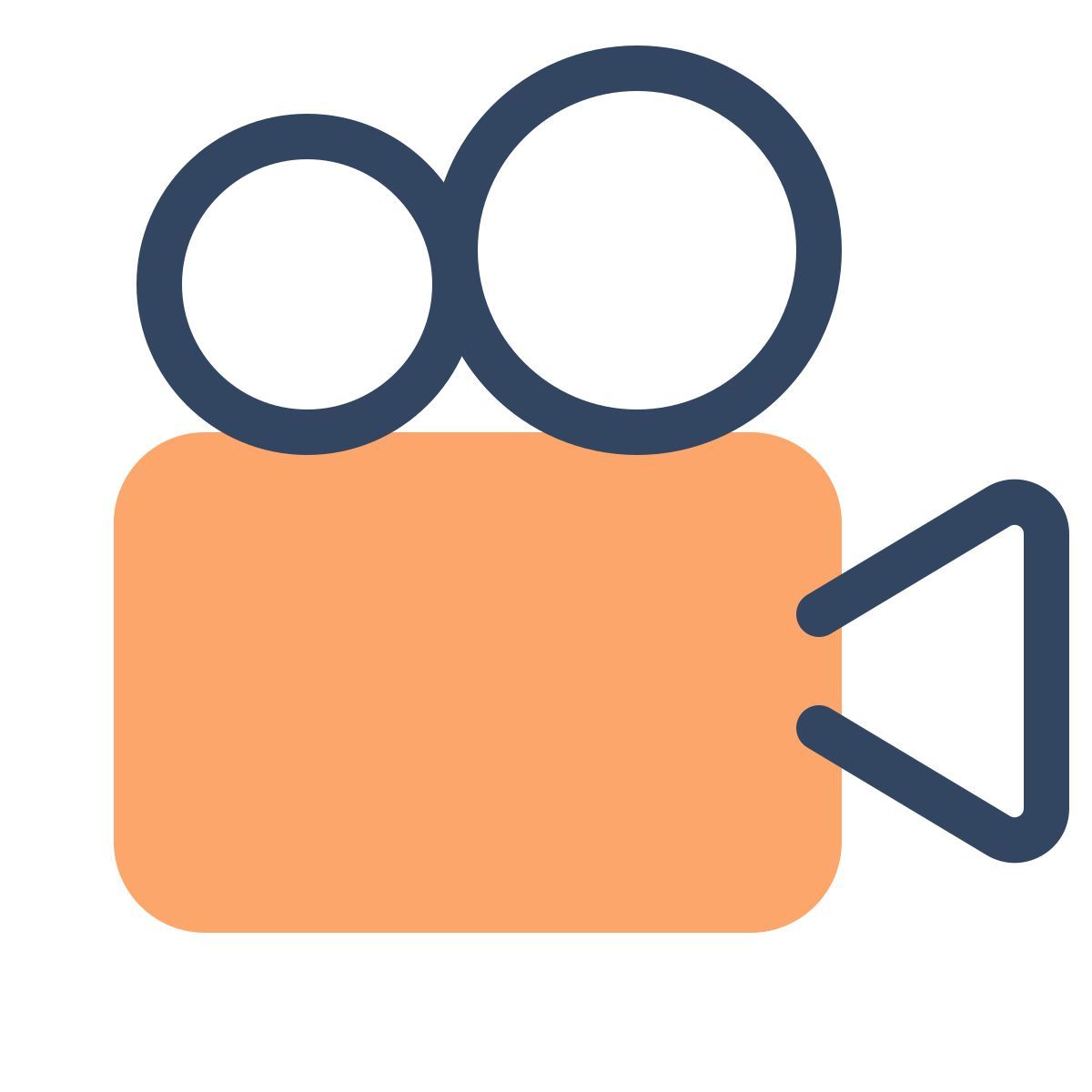 parakeet color style proiettore di film icon