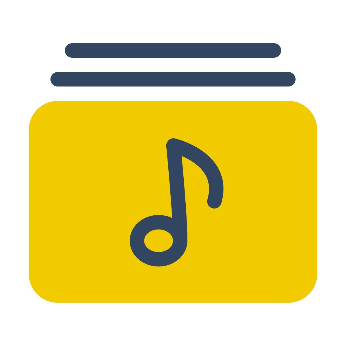 parakeet color style musikbibliothek icon