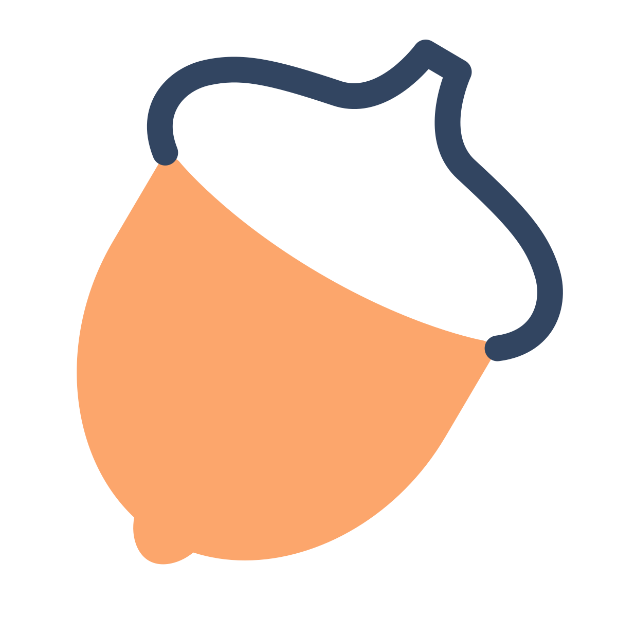 parakeet color style nut icon