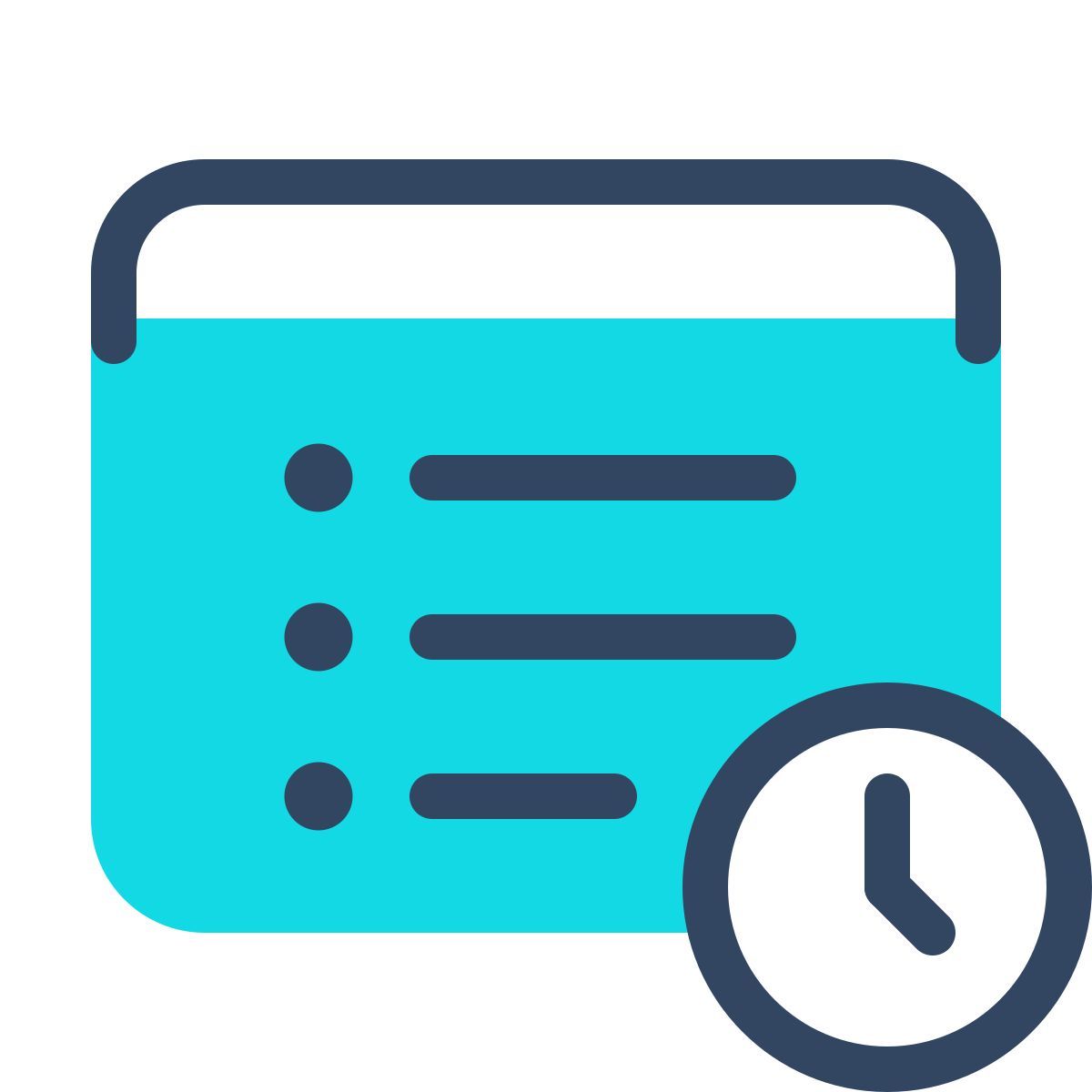 parakeet color style objet avec durée icon