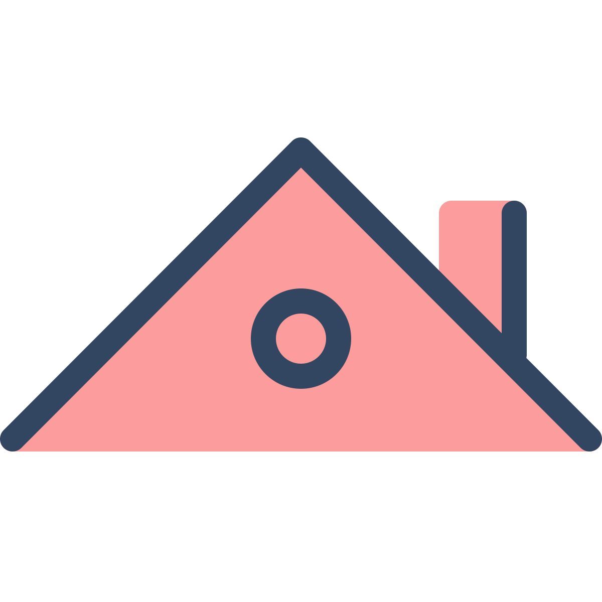 parakeet color style telhado icon