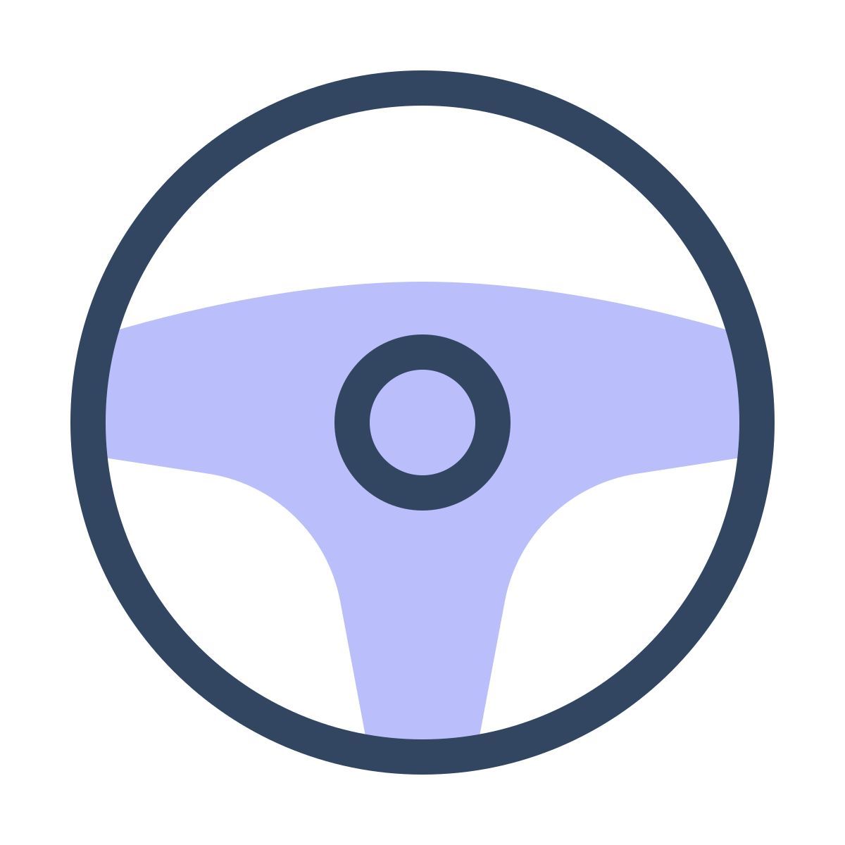 parakeet color style 方向盘 icon