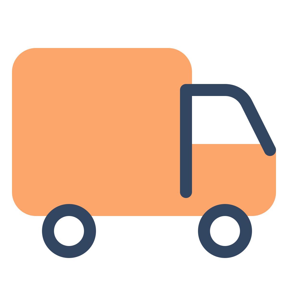 parakeet color style camion icon