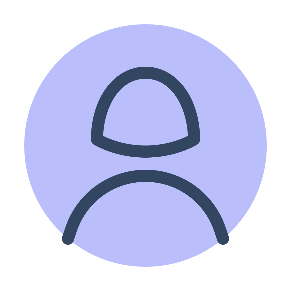 parakeet color style user female circle icon
