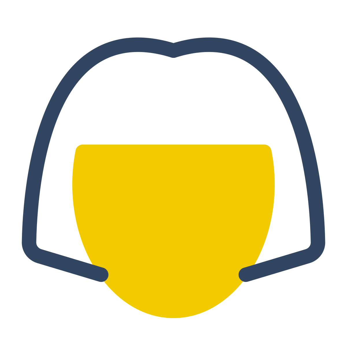 parakeet color style user female icon