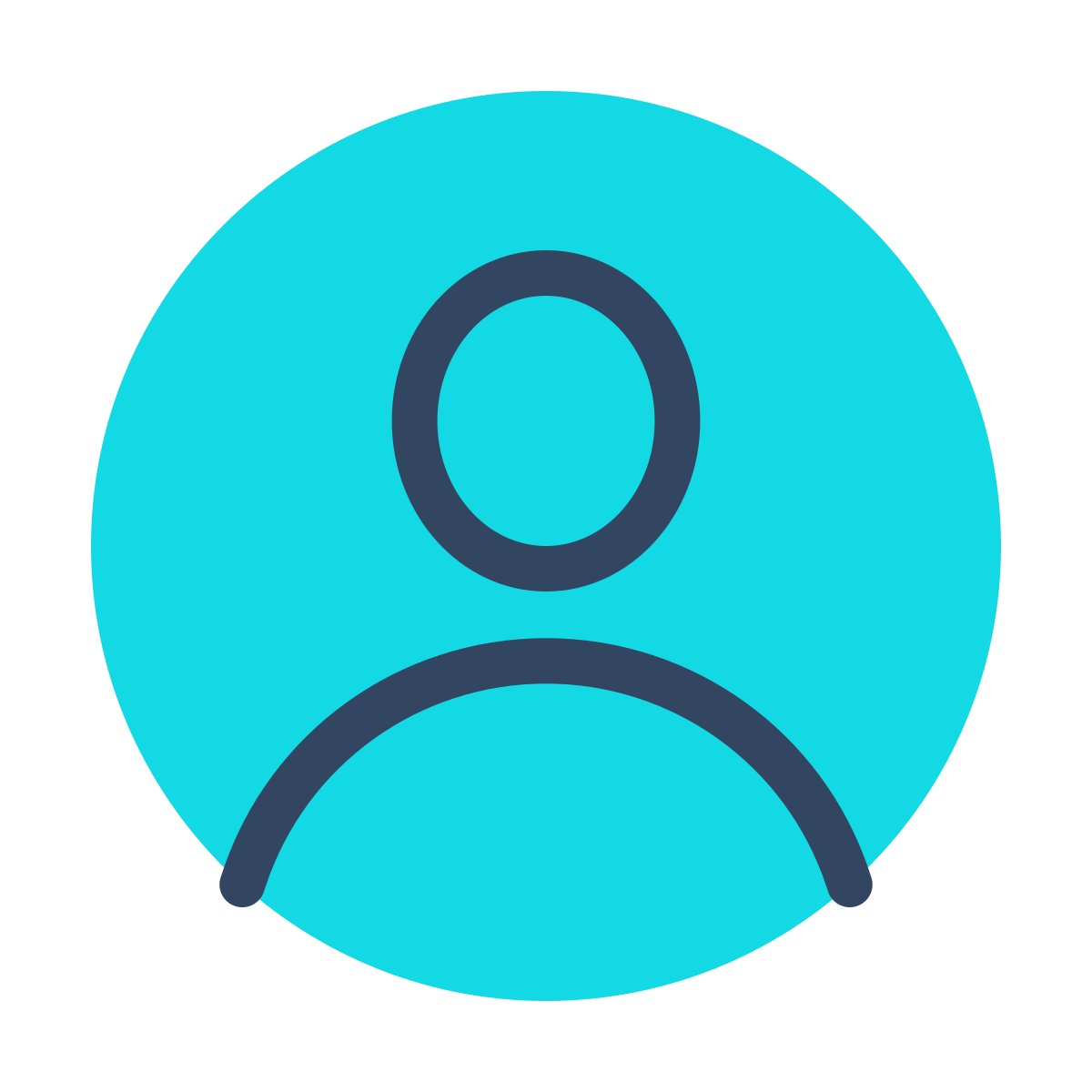 parakeet color style user male circle icon