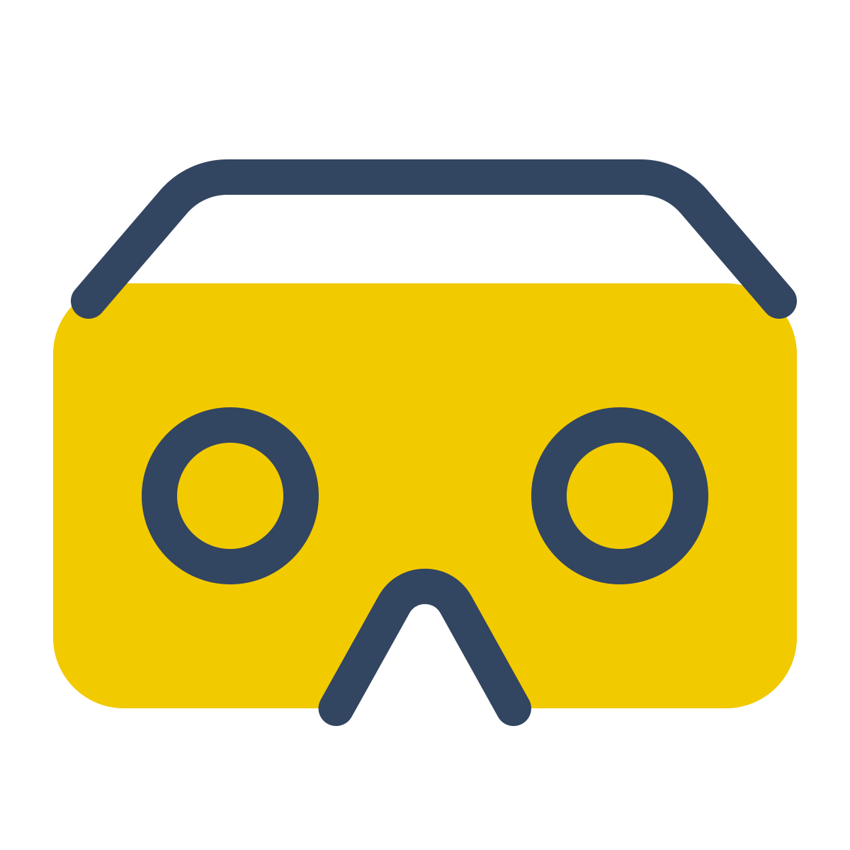 parakeet color style virtual reality icon