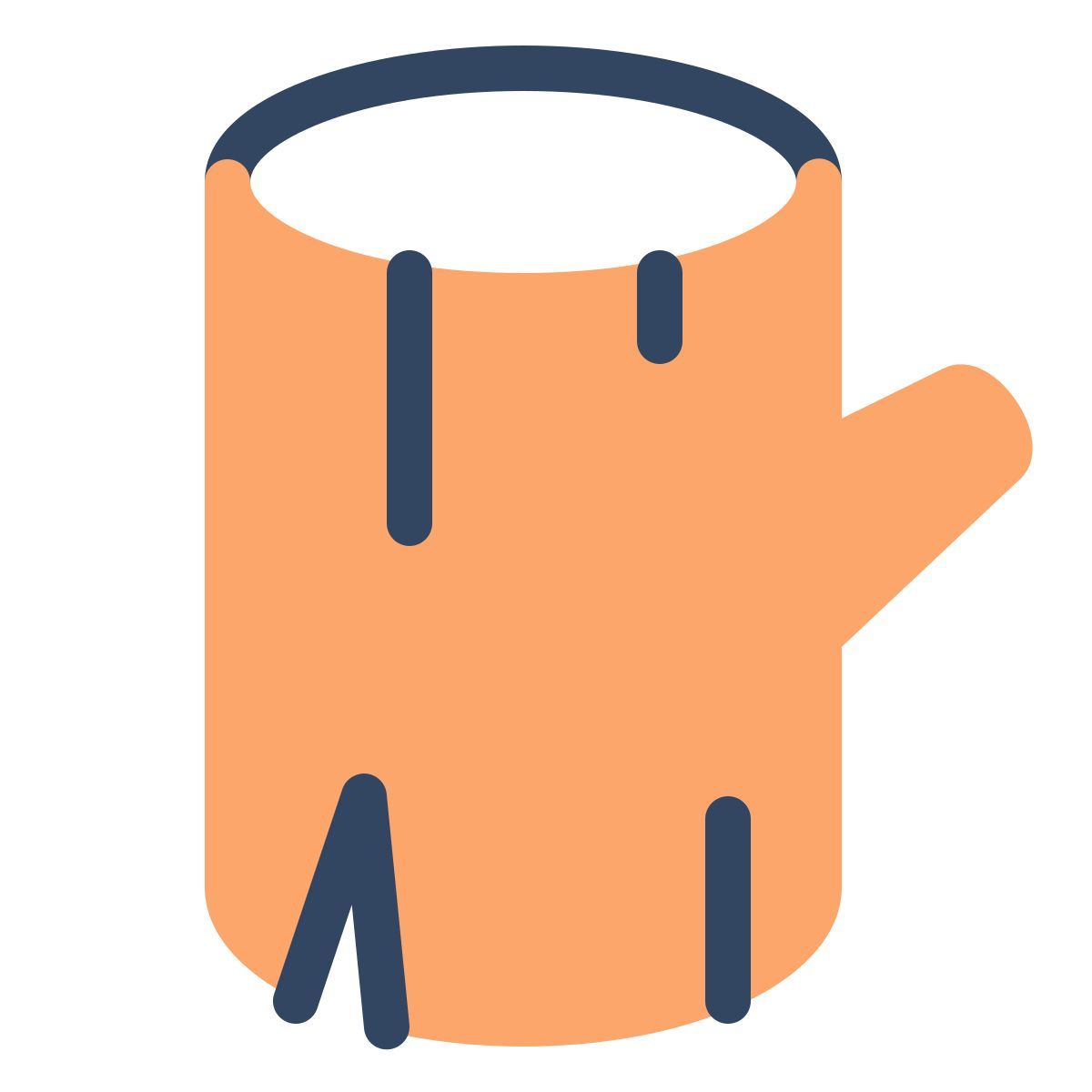 parakeet color style 木 icon