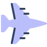 fighter jet icon