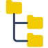 Folder Tree icon in Parakeet Style