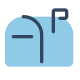 mailbox closed-flag-up icon