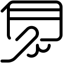 Red Karte verwenden icon