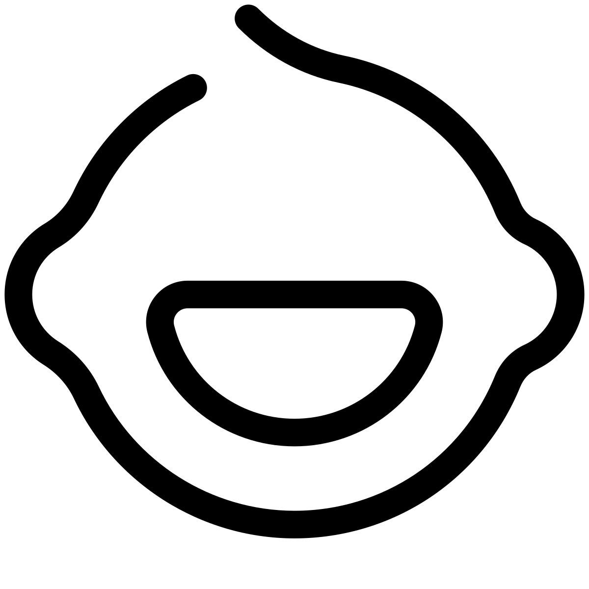 pastel glyph style habitación de bebé icon