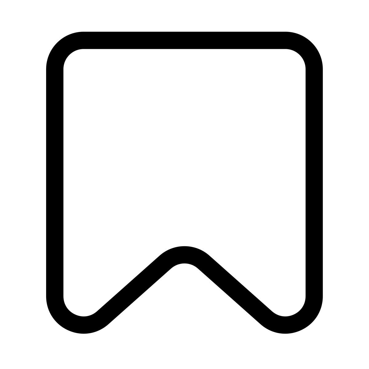 pastel glyph style nastro segnalibro icon