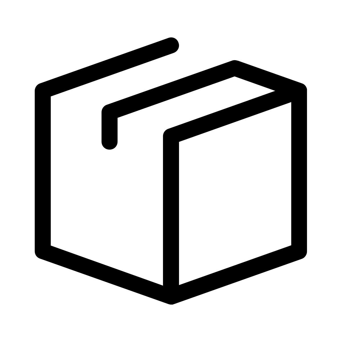 pastel glyph style caja icon