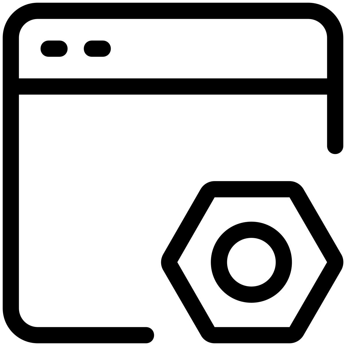 pastel glyph style 브라우저 설정 icon