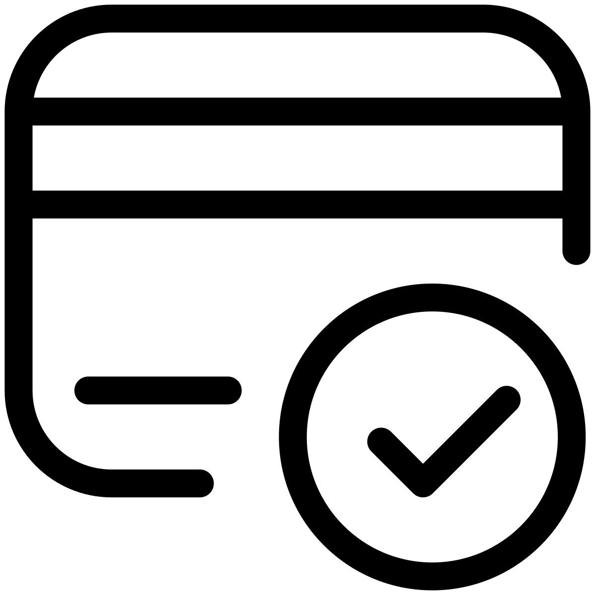 pastel glyph style tarjeta aceptada icon