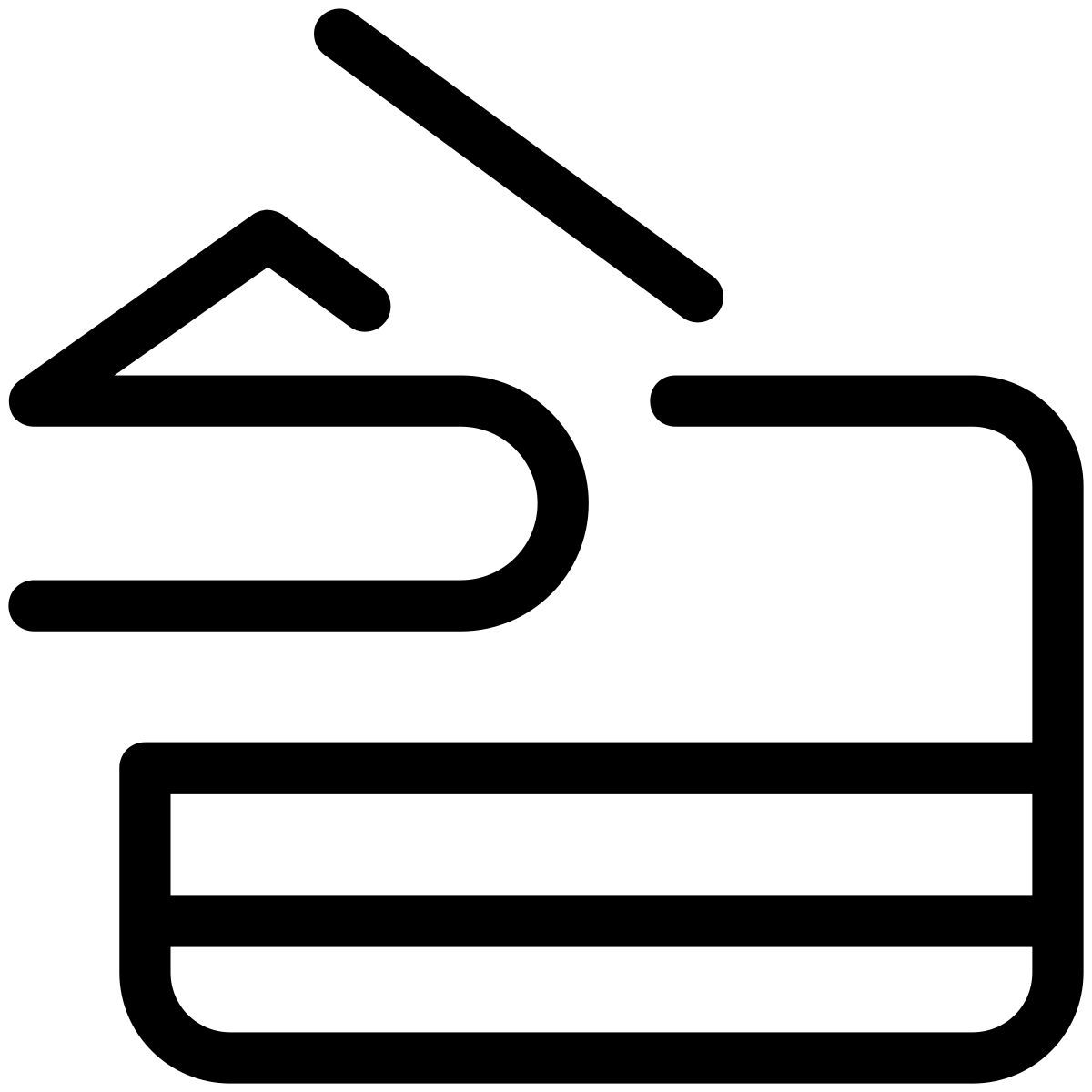 pastel glyph style karte verwenden icon