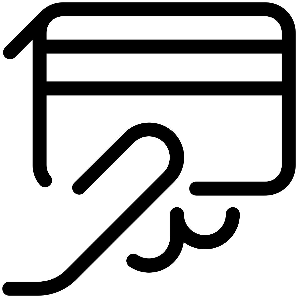 pastel glyph style karte verwenden icon