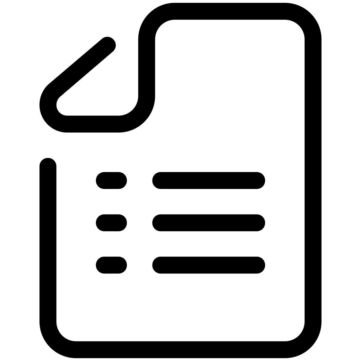 pastel glyph style 목록 icon