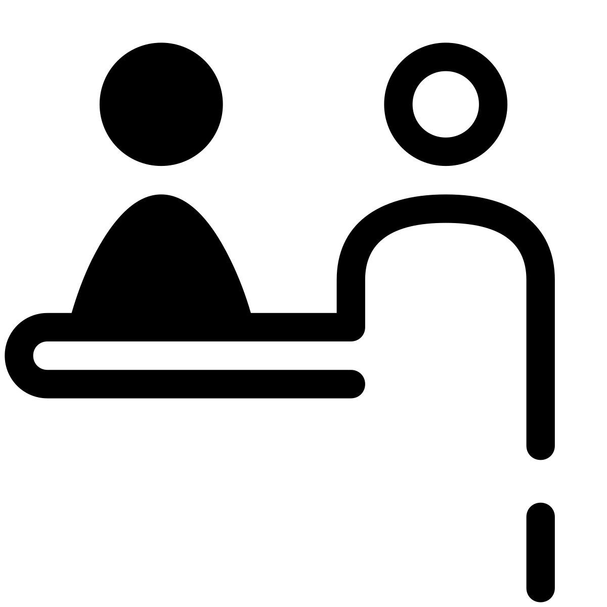 pastel glyph style 데스크에서 확인 icon