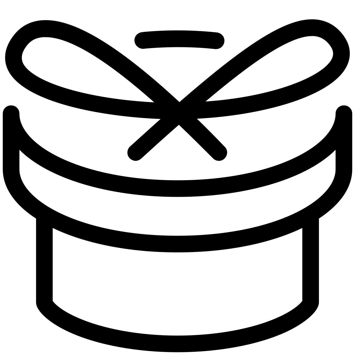 pastel glyph style regalo de navidad icon