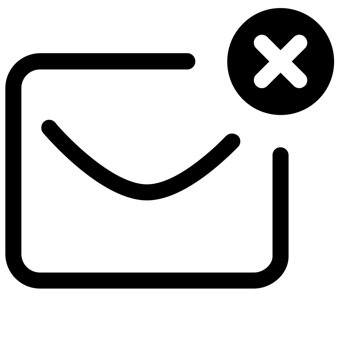 pastel glyph style deleted message icon