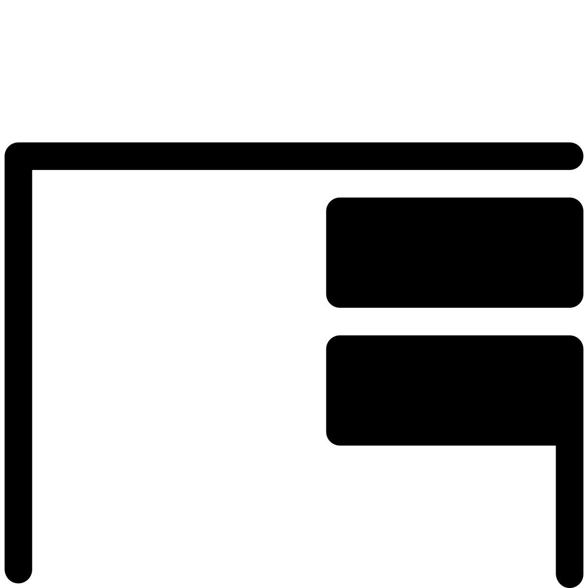 pastel glyph style 台 icon