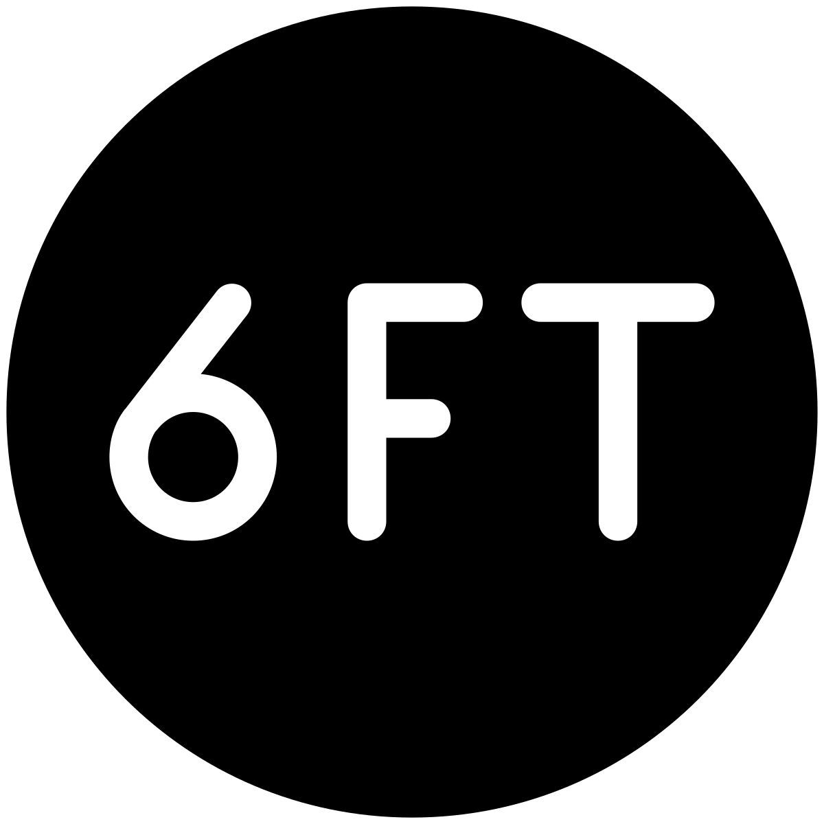 pastel glyph style distance icon