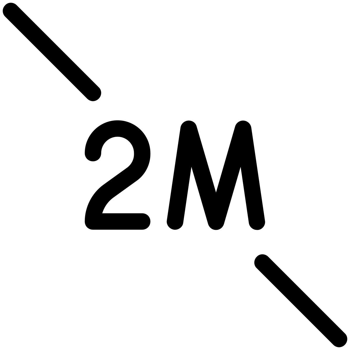 pastel glyph style distance icon