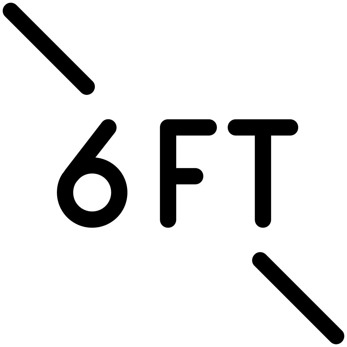 pastel glyph style distance icon